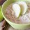 Oatmeal with apple, pear, and apricot