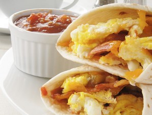 Breakfast burritos