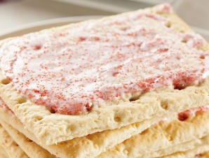 Hot Strawberry Toaster Pastry