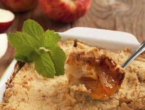 Apple crumble
